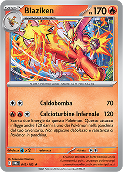 42/182-DRI-Blaziken 	-	rara h	-	Near-mint	-	rivali predestinati	-	ita	-	reverse