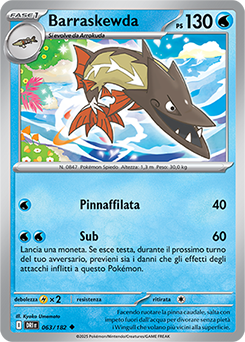 63/182-DRI-Barraskewda 	-	non comune	-	Near-mint	-	rivali predestinati	-	ita	-	reverse