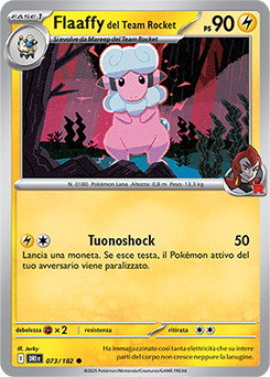 73/182-DRI-Flaaffy del Team Rocket 	-	comune	-	Near-mint	-	rivali predestinati	-	ita	-