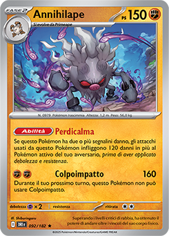92/182-DRI-Annihilape 	-	rara h	-	Near-mint	-	rivali predestinati	-	ita	-	holo