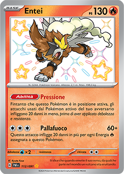 Entei 	-	rara cromo	-	Near-meat	-	destino di paldea	-	ita	-	special