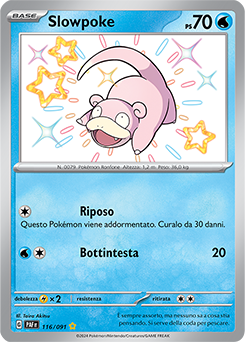 Slowpoke 	-	rara cromo	-	Near-meat	-	destino di paldea	-	ita	-	special