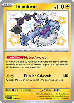Thundurus 	-	rara cromo	-	Near-meat	-	destino di paldea	-	ita	-	special
