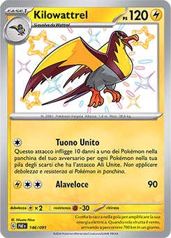 Kilowattrel 	-	rara cromo	-	Near-meat	-	destino di paldea	-	ita	-	special
