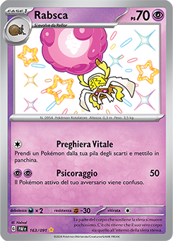 Rabsca 	-	rara cromo	-	Near-meat	-	destino di paldea	-	ita	-	special