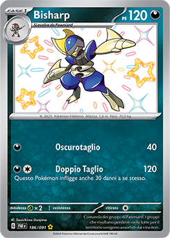 Bisharp 	-	rara cromo	-	Near-meat	-	destino di paldea	-	ita	-	special