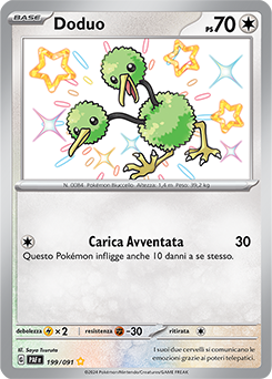 Doduo 	-	rara cromo	-	Near-meat	-	destino di paldea	-	ita	-	special