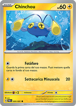Chinchou 	-	comune	-	Near-meat	-	destino di paldea	-	ita	-	reverse