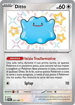 Ditto 	-	rara cromo	-	Near-meat	-	destino di paldea	-	ita	-	special