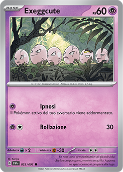 Exeggcute 	-	comune	-	Near-meat	-	destino di paldea	-	ita	-	reverse