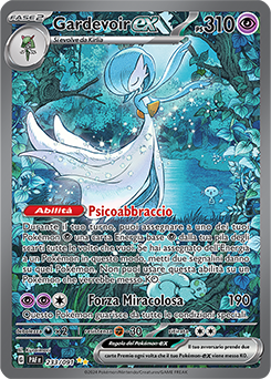 Gardevoir-ex 	-	rara ill.speciale	-	Near-meat	-	destino di paldea	-	ita	-	full art