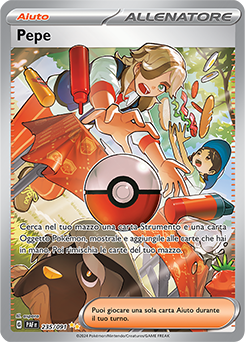 Pepe 	-	rara ill.speciale	-	Near-meat	-	destino di paldea	-	ita	-	full art