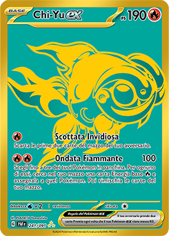 Chi-Yu-ex 	-	rara iper	-	Near-meat	-	destino di paldea	-	ita	-	gold