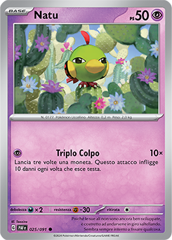 Natu 	-	comune	-	Near-meat	-	destino di paldea	-	ita	-	reverse