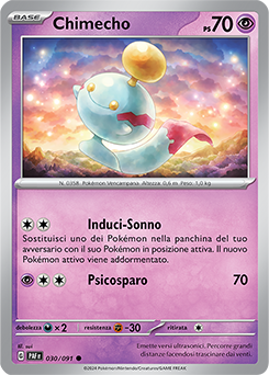 Chimecho 	-	comune	-	Near-meat	-	destino di paldea	-	ita