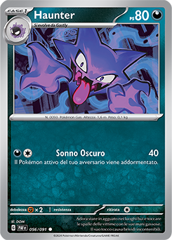 Haunter 	-	comune	-	Near-meat	-	destino di paldea	-	ita	-	reverse