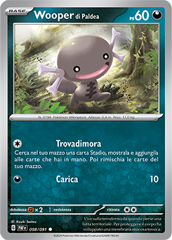 Wooper di Paldea 	-	comune	-	Near-meat	-	destino di paldea	-	ita	-	reverse