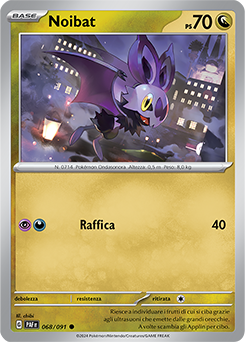 Noibat 	-	comune	-	Near-meat	-	destino di paldea	-	ita	-	reverse