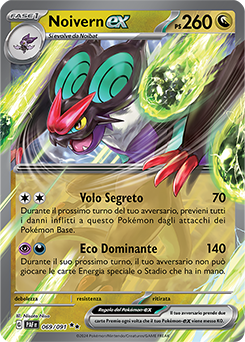 Noivern-ex 	-	doppia rara	-	Near-meat	-	destino di paldea	-	ita	-	special