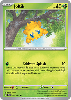 Joltik 	-	comune 	-	Near-mint	-	segreto fiabesco	-	ita	-