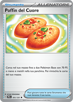 Poffin del Cuore 	-	non comune	-	Near-mint	-	evoluzioni prismatiche	-	ita	-