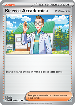 Ricerca Accademica (Professor Elm)	-	comune	-	Near-mint	-	evoluzioni prismatiche	-	ita	-	reverse