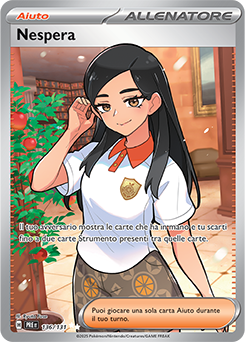 Nespera 	-	ultra rara	-	Near-mint	-	evoluzioni prismatiche	-	ita	-	full art