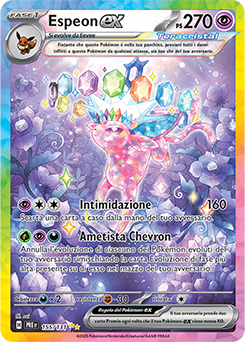 Espeon-ex 	-	rara ill.speciale	-	Near-mint	-	evoluzioni prismatiche	-	ita	-	full art