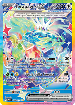 Terapagos-ex 	-	rara ill.speciale	-	Near-mint	-	evoluzioni prismatiche	-	ita	-	full art