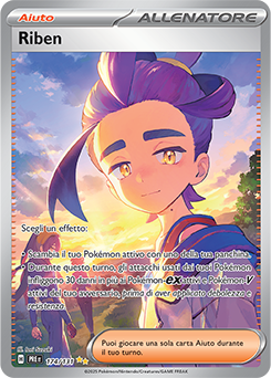 Riben 	-	rara ill.speciale	-	Near-mint	-	evoluzioni prismatiche	-	ita	-	full art