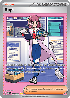 Rupi 	-	rara ill.speciale	-	Near-mint	-	evoluzioni prismatiche	-	ita	-	full art