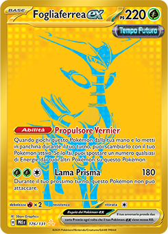 Fogliaferrea-ex 	-	iper rara	-	Near-mint	-	evoluzioni prismatiche	-	ita	-	gold