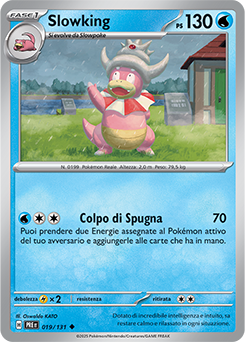 Slowking 	-	non comune	-	Near-mint	-	evoluzioni prismatiche	-	ita	-