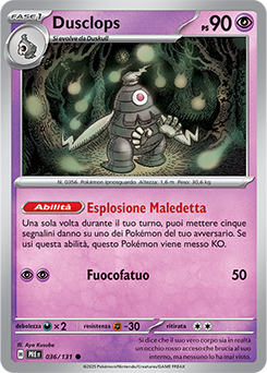 Dusclops 	-	comune	-	Near-mint	-	evoluzioni prismatiche	-	ita	-