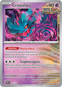 Crinealato 	-	rara h	-	Near-mint	-	evoluzioni prismatiche	-	ita	-	holo