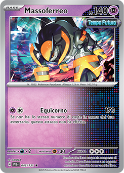 Massoferreo 	-	rara h	-	Near-mint	-	evoluzioni prismatiche	-	ita	-	holo