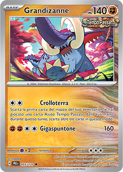 Grandizanne 	-	non comune	-	Near-mint	-	evoluzioni prismatiche	-	ita	-