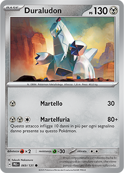 Duraludon 	-	comune	-	Near-mint	-	evoluzioni prismatiche	-	ita	-	reverse	master ball