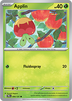 Applin 	-	comune	-	Near-mint	-	evoluzioni prismatiche	-	ita	-