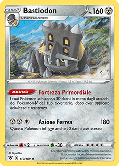 110/189-Bastiodon 	-	rara h	-	Near-meat	-	lucentezza siderale	-	ita	-	Holo