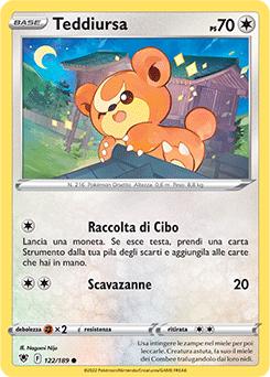 122/189-Teddiursa 	-	comune	-	Near-meat	-	lucentezza siderale	-	ita	-	reverse
