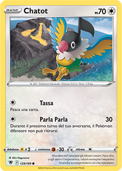 129/189-Chatot 	-	comune	-	Near-meat	-	lucentezza siderale	-	ita	-