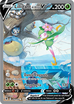 Lilligant di Hisui-V 	-	ultrara v	-	Near-meat	-	lucentezza siderale	-	ita	-	full art