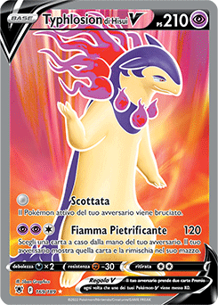 Typhlosion di Hisui-V 	-	ultrara v	-	Near-meat	-	lucentezza siderale	-	ita	-	full art