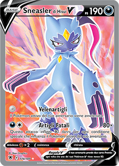 Sneasler di Hisui-V 	-	ultrara v	-	Near-meat	-	lucentezza siderale	-	ita	-	full art