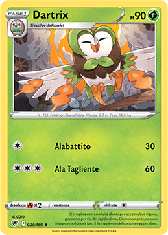 20/189-Dartrix 	-	non comune	-	Near-meat	-	lucentezza siderale	-	ita	-