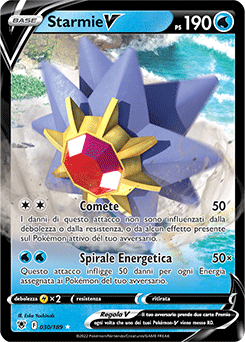30/189-Starmie-V 	-	rara v	-	Near-meat	-	lucentezza siderale	-	ita	-	special