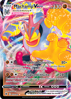 73/189-Machamp-VMAX 	-	rara v max	-	Near-meat	-	lucentezza siderale	-	ita	-	full art