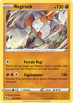 75/189-Regirock 	-	rara 	-	Near-meat	-	lucentezza siderale	-	ita	-