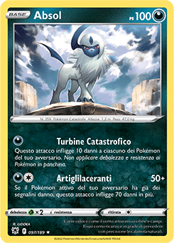 97/189-Absol 	-	rara h	-	Near-meat	-	lucentezza siderale	-	ita	-	reverse